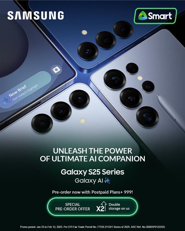 Smart now accepts pre-orders for Samsung Galaxy S25 Series