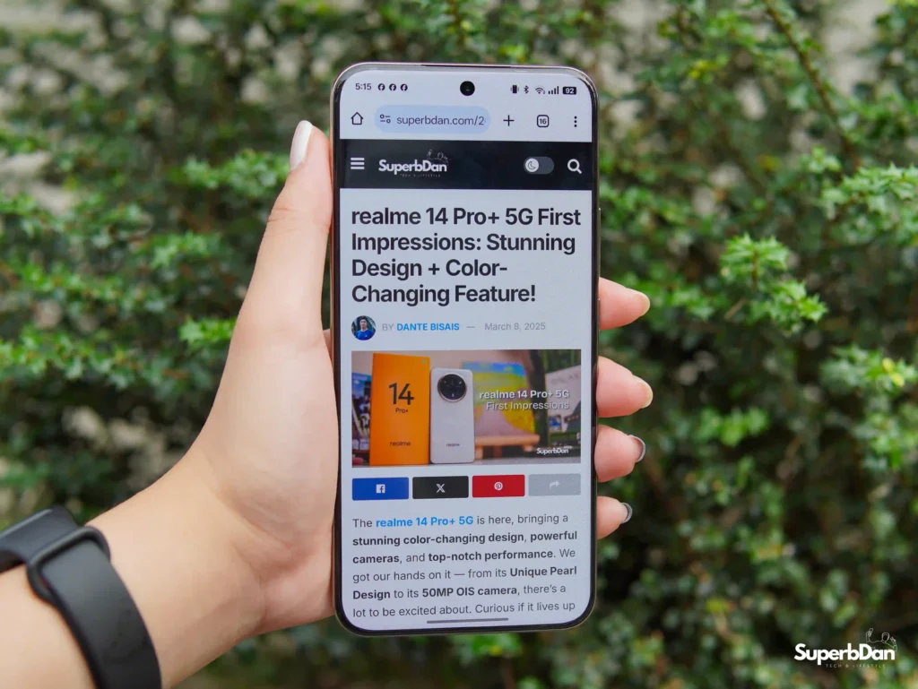 realme 14 Pro+ 5G Review: The Best All-Rounder Mid-Ranger? 68 realme 14 Pro+ 5G Display