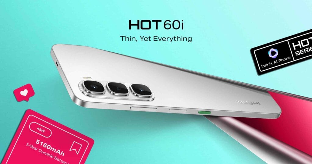 Infinix HOT 60i Now Available with Helio G81 Ultimate