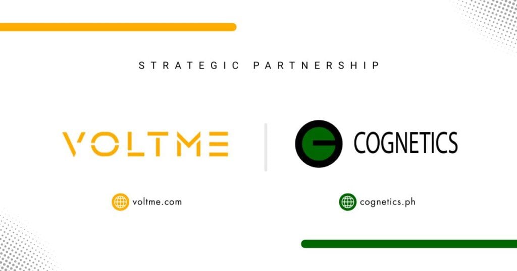 VOLTME Confirms Partnership with Cognetics Philippines for SEA Expansion 2 VOLTME Confirms Partnership with Cognetics Philippines for SEA Expansion