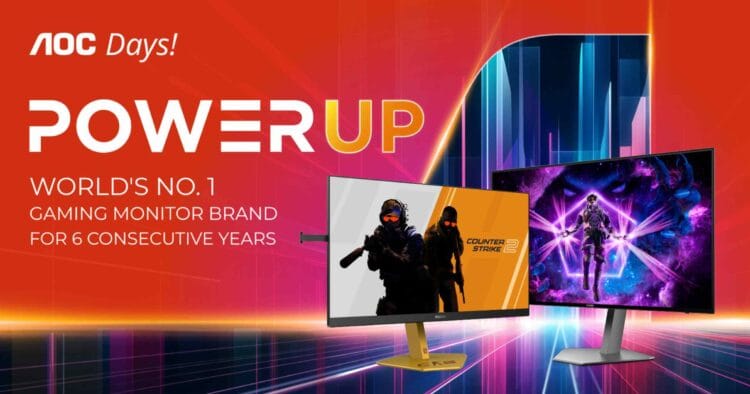 AOC Days 2025: Power Up with New Displays and Special Offers