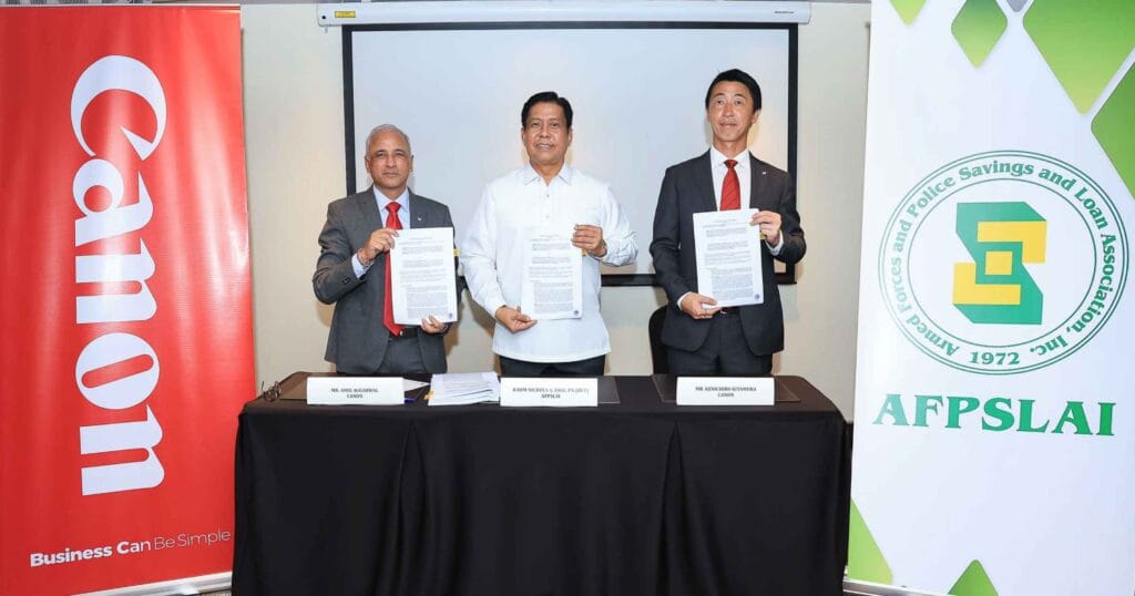 Canon, AFPSLAI Launch Phase 2 of Records Digitization Project