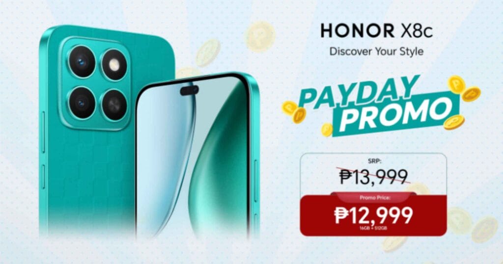 HONOR X8c Gets 1,000-peso Price Drop, Now at Php 12,999 Only!