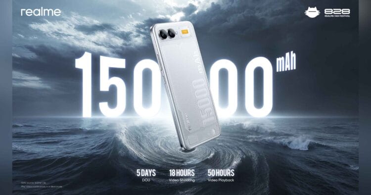 realme Marks 7th Anniversary with Massive 15000 mAh battery and Cooling Innovations