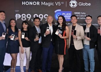 Foldable For the Pro Get HONOR Magic V5 Now via Globe Postpaid Plans with a FREE Tablet