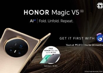 HONOR Magic V5 is Now Official with Globe via All-New GPlan PLUS 1799
