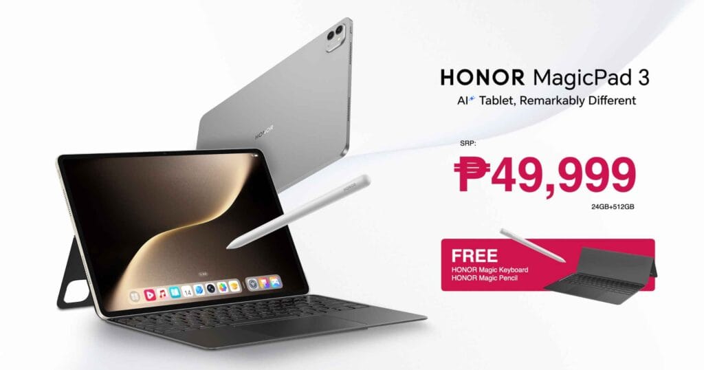 HONOR MagicPad 3 A New Era of Ultra-Slim AI-Enhanced Productivity, Now Official for Php 49,999! (2)