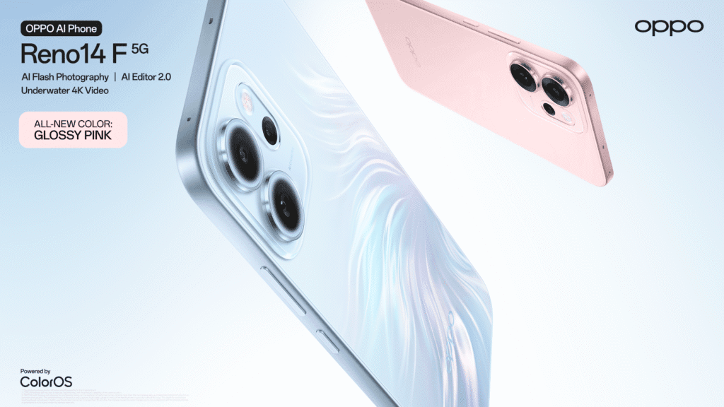 OPPO Reno14 F 5G Glossy Pink