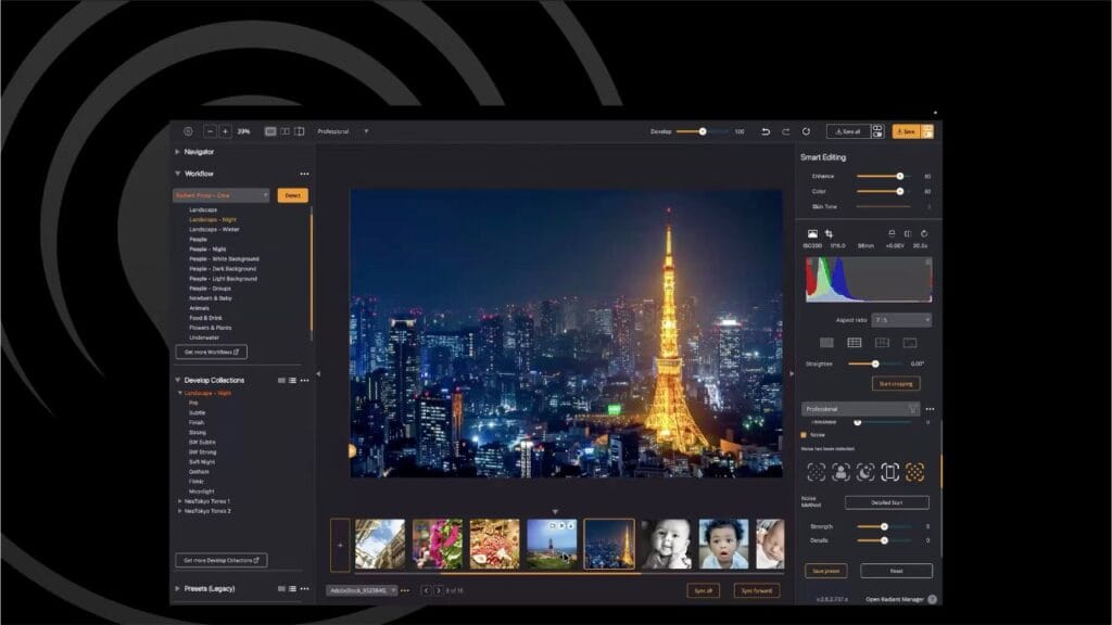 What’s New in Radiant Photo 2.1? Features, Improvements, and Creative Packs 8 Radiant Photo 2.1