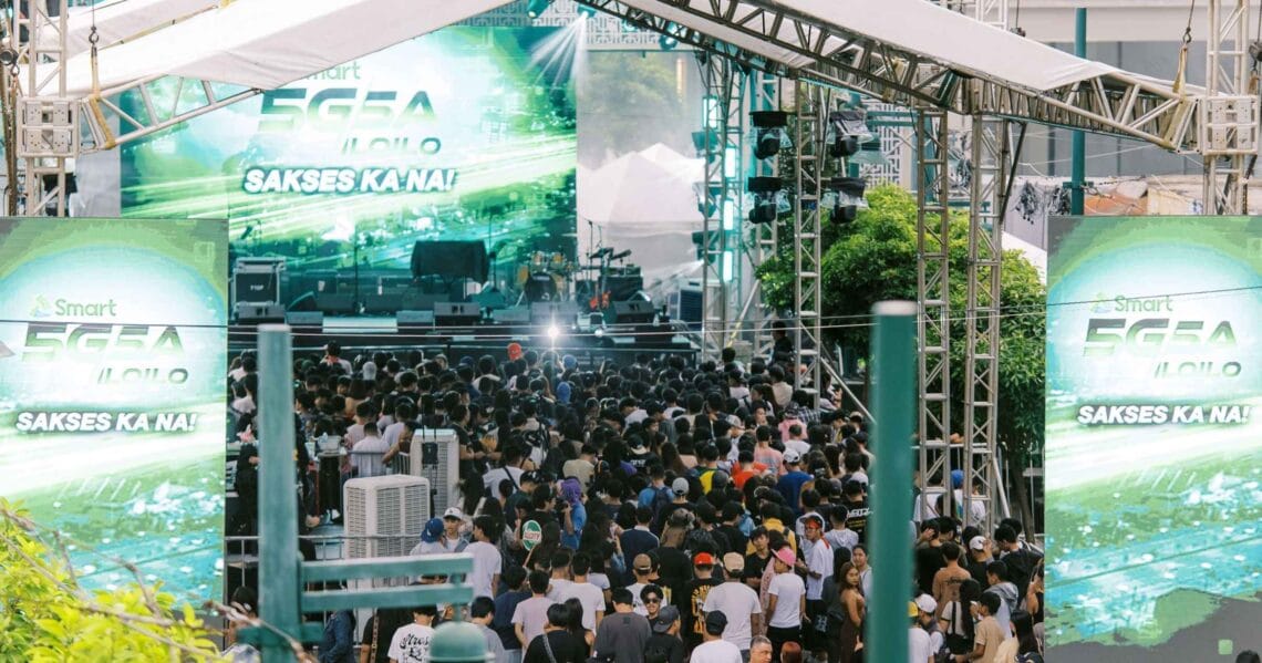 Smart celebrates 5G SA Network in Iloilo with a jampacked concert