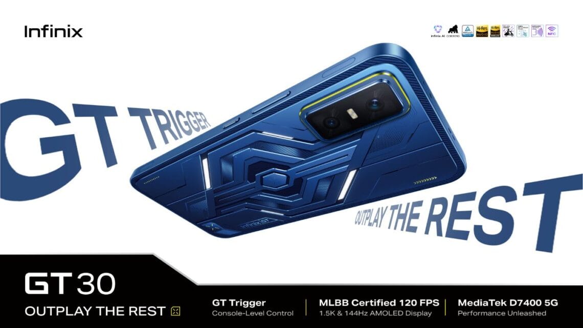 The new Infinix GT 30 turns you into the gaming master you’re meant to be for under P11K