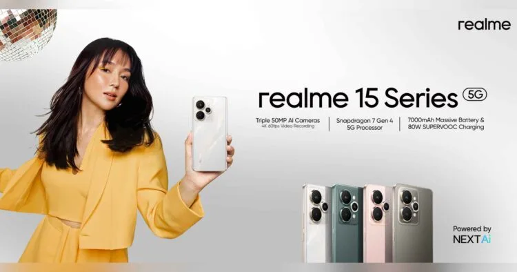 realme 15 Series 5G, now available in the Philippines for as low as P18,999