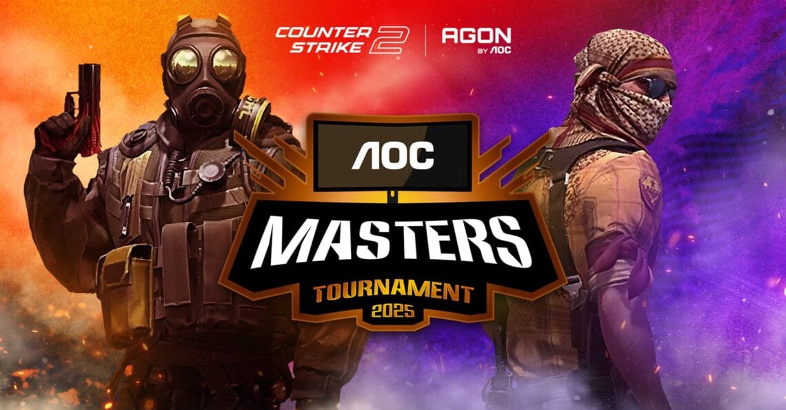 AOC Masters 2025 Brings Counter-Strike 2 to the Spotlight