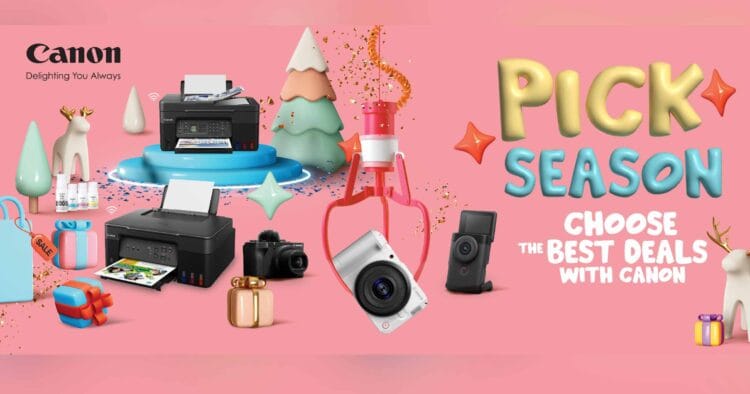 Canon’s “Pick Season” Holiday Promo Offers Exclusive Camera and Printer Deals