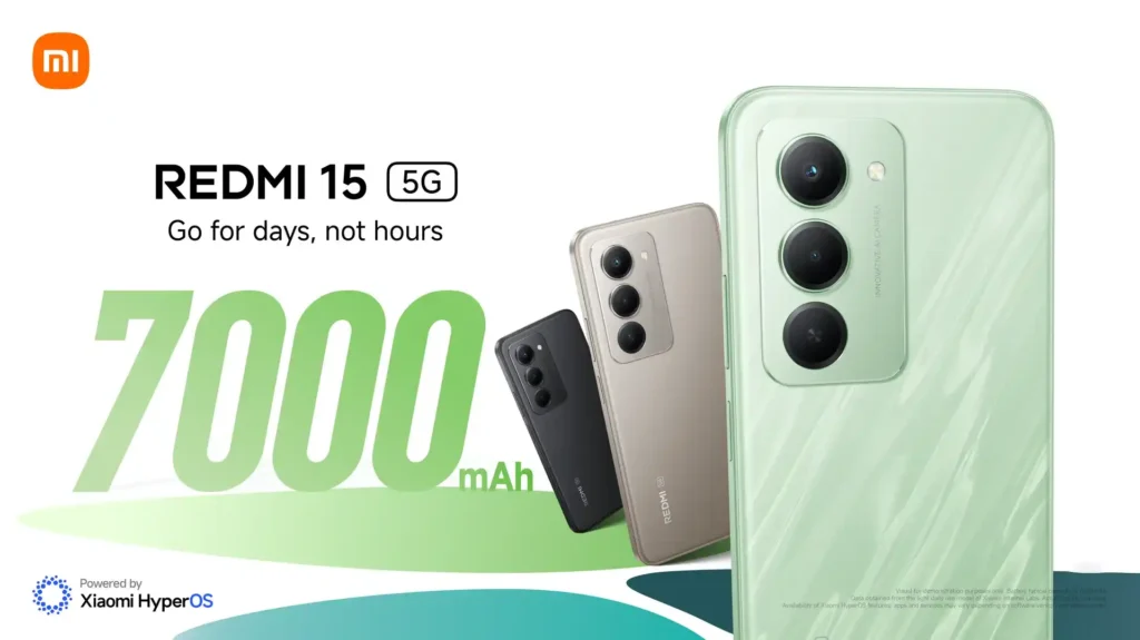 Xiaomi Redmi 15 5G Hero Image