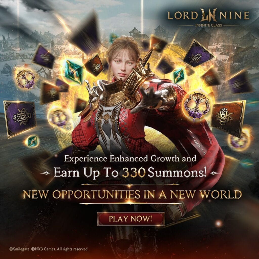 LORDNINE Infinite Class Opens New “Medea” Server Today!