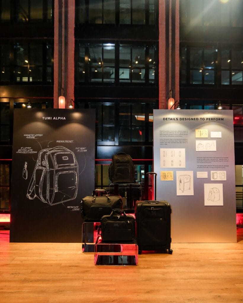 New TUMI Alpha Collection Unveiled in the Philippines Highlighting Modern Design