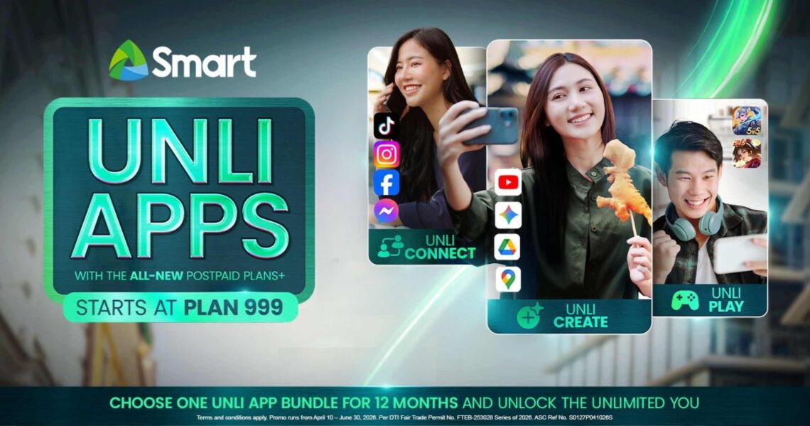 Smart launches All-New Postpaid Plans+ with Unli Apps