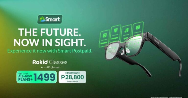 Smart becomes first PH telco to offer Rokid AI Glasses with Google Gemini integration