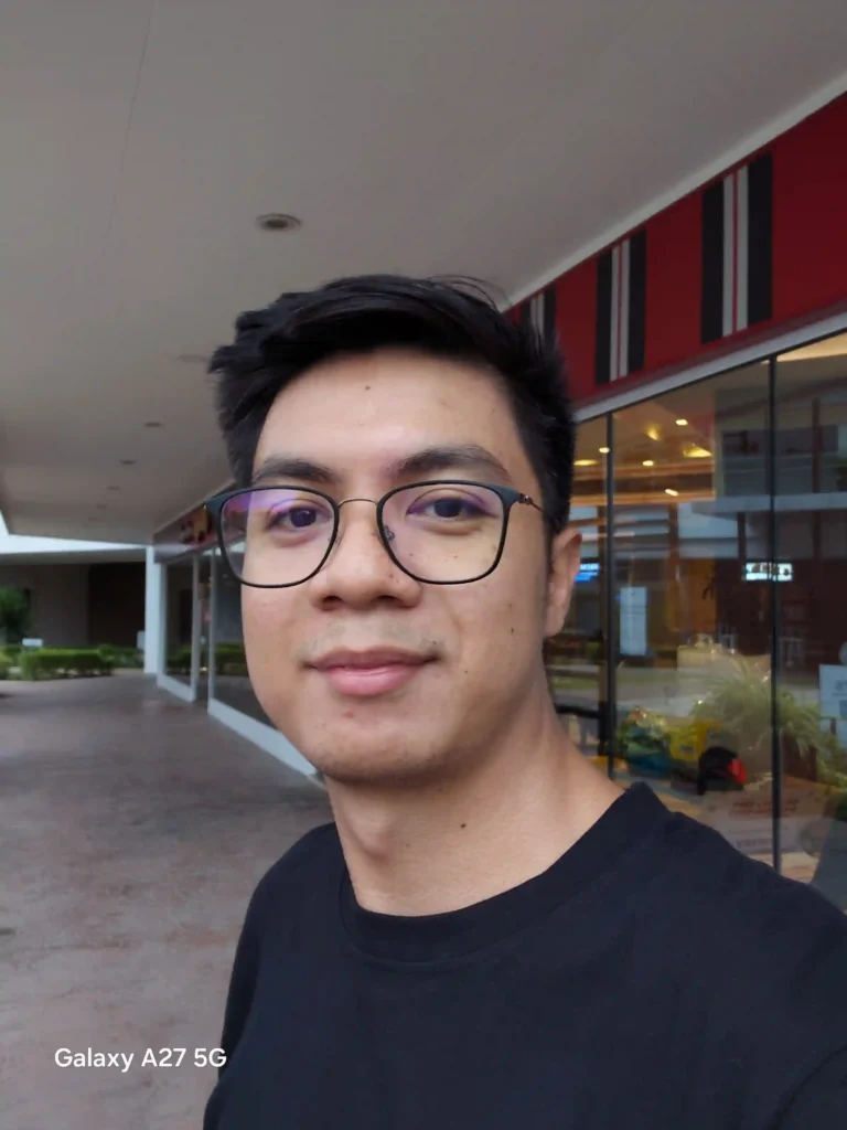 Samsung Galaxy A27 5G Front Camera - Normal mode