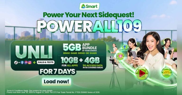 Smart Prepaid's new Power All promos let Gen Z choose app bundles