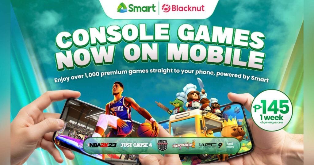 Smart partners with Blacknut to bring console-level cloud gaming to Filipinos
