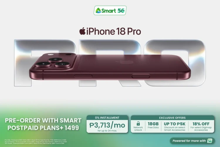 Smart Opens Pre-Orders for the New iPhone 18 Pro and iPhone 18 Pro Max